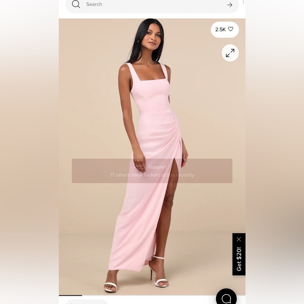 Lulus Blush Pink Dress
